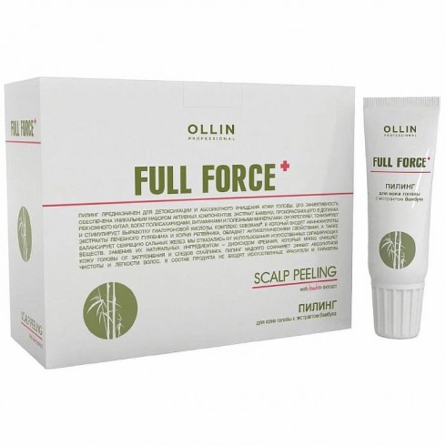 Пилинг для кожи головы OLLIN Hair&Scalp Purifying Scalp Peeling 15 мл